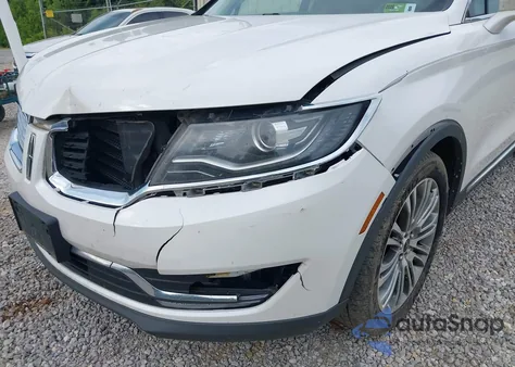 2017 Lincoln Mkx Reserve from USA, damaged, VIN 2LMPJ8LR2HBL38224